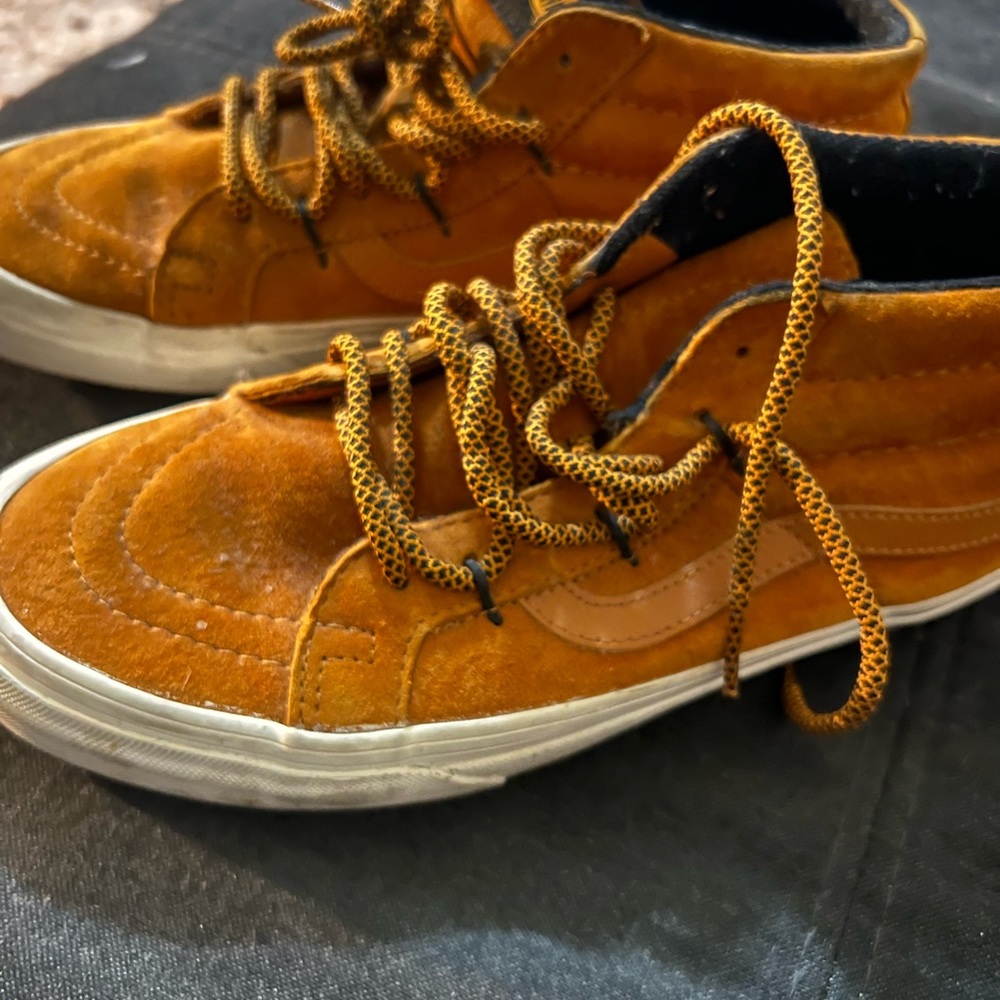 Vans : Brown Suede with Scotch Guard Mid ankle